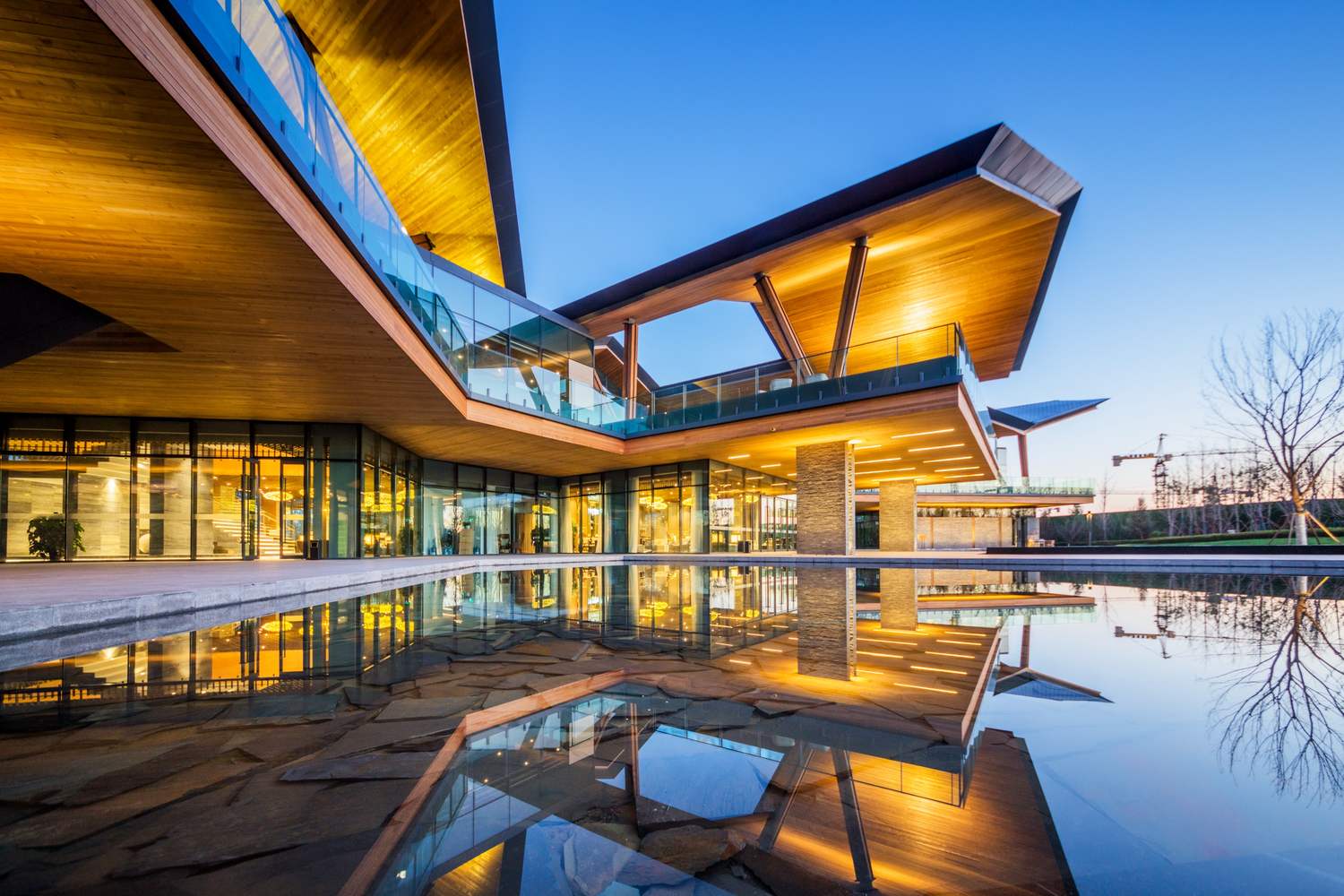 北戴河新區(qū)健康城濱?？叼B(yǎng)小鎮(zhèn)（一期）小鎮(zhèn)中心